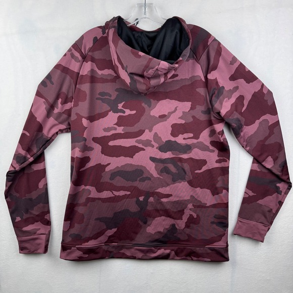 Barstool Golf Men's Camouflage Hoodie - Red and Black - Picture 9 of 9